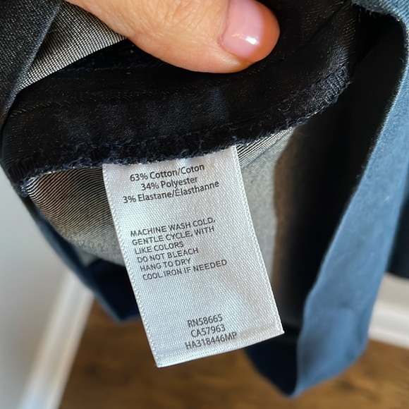 HALOGEN denim dress - Picture 6 of 7